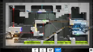 Bridge Constructor Portal   Portal Proficiency DLC   level 20 low budget solution