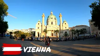 Karlsplatz to Stephansplatz, Vienna Walking Tour | 4k