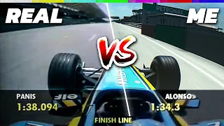 Trying to beat Fernando Alonso's FIRST EVER Pole at Malaysia!