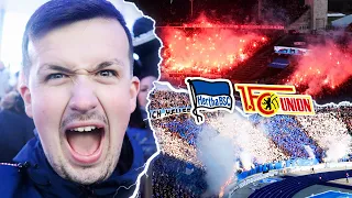 VERRÜCKTE ULTRA-KÄMPFE BEI HERTHA 1:4 UNION - DAS BERLINER DERBY