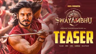 Swayambhu official Teaser (Telugu) | Nikhil | Nabha Natesh | Ravi Basrur | Bharat K