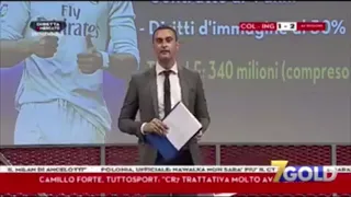 Annuncio Cristiano Ronaldo alla Juventus diretta tv