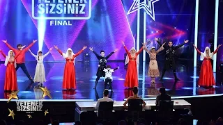 Inegöl Ahıskalılar Association Folklore Team final performance | Got Talent Turkey