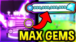 Top 5 BEST GEM GRINDING METHODS for MAX GEMS in Pet Simulator X (Roblox)
