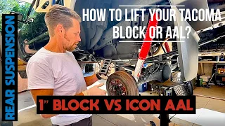 The Best Way To Lift Your Tacoma? Block or AAL?