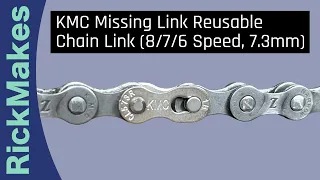 KMC Missing Link Reusable Chain Link (8/7/6 Speed, 7.3mm)