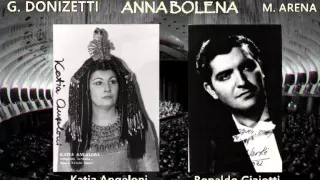 Bonaldo Giaiotti & Katia Angeloni-Anna Bolena Duet-Giovanna-Enrico "Anna pur amor m'offria"