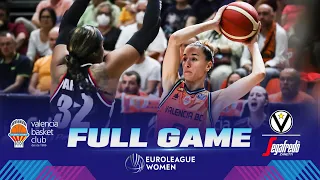 Valencia Basket Club v Virtus Segafredo Bologna | Full Basketball Game | EuroLeague Women 2022-23