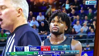 Isaiah Stewart STARES at the rim for A MINUTE STRAIGHT before shooting free throws