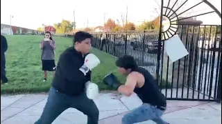 Mexicans Street Boxing
