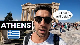 FIRST IMPRESSIONS OF ATHENS 🇬🇷 Attractions, Food, and Tips for Visiting Athens | GREECE VLOG