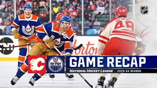 2023 Heritage Classic | Flames @ Oilers 10/29 | NHL Highlights 2023