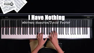 ♪ I Have Nothing - Piano Cover /Whitney Houston