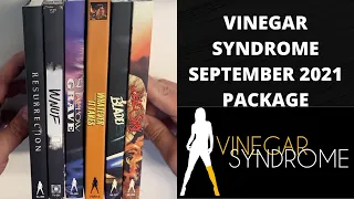 ** VINEGAR SYNDROME SEPTEMBER 2021 PACKAGE UNBOXING + WNUF HALLOWEEN SPECIAL & WHATEVER IT TAKES **