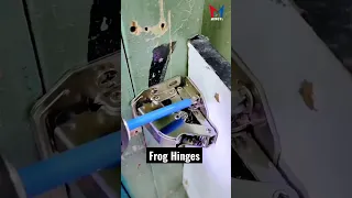 Frog hinges | Easy installation | How to install #shorts