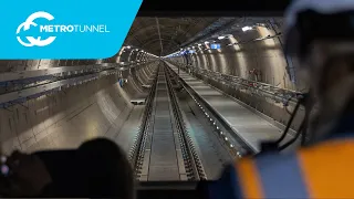 Full speed ahead for Metro Tunnel test trains