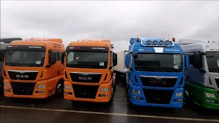 Серия №5 Небольшой обзор MAN tgx 18 480 пробег 300000км