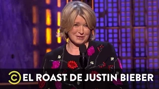 El Roast de Justin Bieber - Martha Stewart