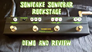 Sonicake Sonicbar Rockstage Guitar Effects Pedal Demo & Review