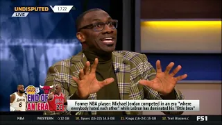 UNDISPUTED   Al Harrington explains why Michael Jordan is better than LeBron   Shannon reacts