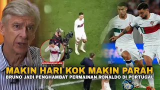 KOK MAKIN PARAH !, WENGER Sebut BRUNO Wajib Dicadangkan Demi Kebebasan RONALDO Cetak Gol Di Portugal