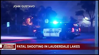 Police investigating deadly shooting in Lauderdale Lakes