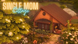 Witchy Cottage For a Single Mom ~ Jeweler || Sims 4 Speed Build || NO CC