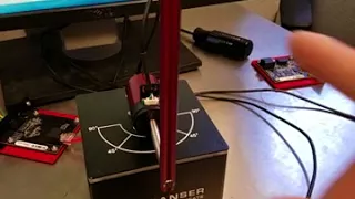 Inverted Pendulum Arduino LQR - Sine Wave