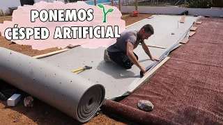 🌿🏡 Ponemos CESPED ARTIFICIAL en CASA de CAMPO + NUEVA CAMARA VLOGS