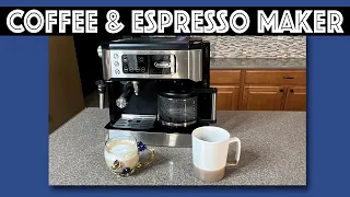 DeLonghi All-In-One Combination Coffee Maker and Expresso Machine Review