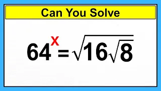 Nice Square Root Math Simplification | Find the Value of X