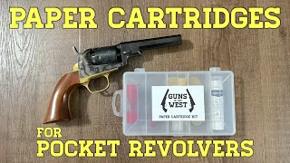 Paper Cartridges for Pocket Revolvers