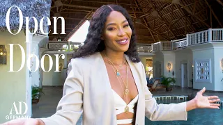 Supermodel Naomi Campbell zeigt ihren Rückzugsort in Kenia | Open Door | AD Germany