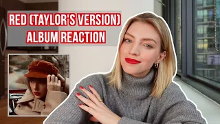 RED (Taylor's Version) ALBUM REACTION