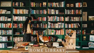 #64 Bookshelf Tour | What's on Our Bookshelf? My Home Library