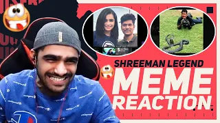 Shreeman Legend Memes Reaction | Shreeman