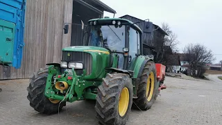 Farm Vlog#109 Düngerstreuen mit John Deere 6320