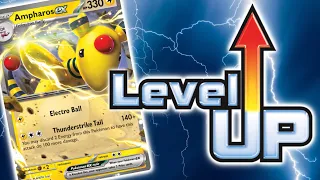 Ampharos ex Strikes Thunder! - Battle Deck unboxing + Standard Format Decklist - Pokemon TCG