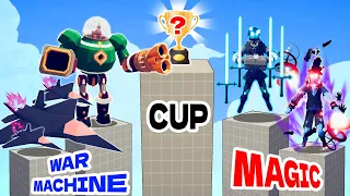 SUPER TOURNAMENT of ALL MAGIC vs WAR MACHINE UNITS | TABS - Totally Accurate Battle Simulator