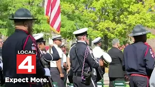 Detroit Police Department honors the lives lost on 9/11