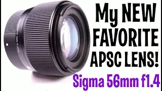 Sigma 56mm f1.4 My NEW Favorite APSC Lens!