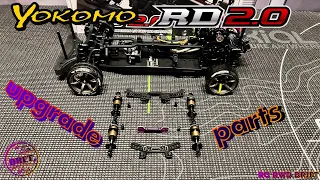 Yokomo RD2.0 ( Rookie Drift ) - a few aluminium upgrades for the chassis