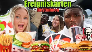 Ereigniskarten bestimmen unser Essen | Drive in  🍟 🤤