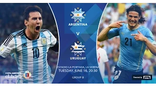 Аргентина - Уругвай [FIFA 15] Кубок Америки 2015 - Группа В