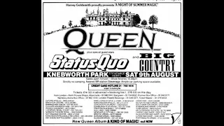 Queen - Bohemian Rhapsody (Live at Knebworth 8/9/86) - Audience Tape, Audio Only