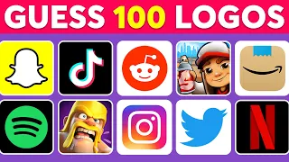 Guess the App Logo in 3 Seconds ...! 100 Famous App Logos | Logo Quiz | Monkey Quiz