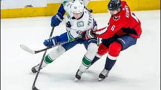 Vancouver Canucks Vs. Washington Capitals Jan 16 game review