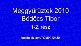 Bödőcs Tibor - Meggyűrűztek