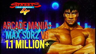 Streets Of Rage 4 - 1.1 million+ Max SOR2 Arcade Mania+ V8 (1.106.889)