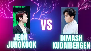 Dimash Kudaibergen vs Jeon Jungkook #drama #shortvideo #anime #bts #btsarmy #kdrama #dimash #kpop